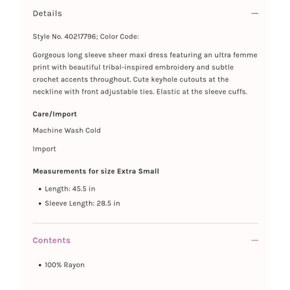 *SOLD* Free People Viceroy Dress - Picture 16 of 16